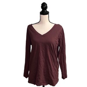 *wishlist- maroon long sleeve shirt
